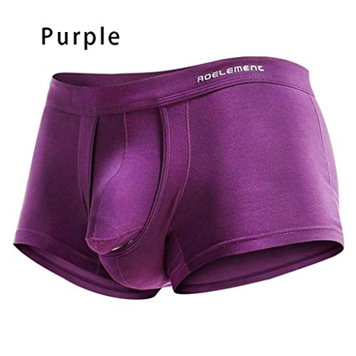 Men Mesh Boxer Briefs Stretchy Elephant Nose Hollow Soft Quick-Dry Pouch Bikini Lightweight Breathable Underwear Trunks2
