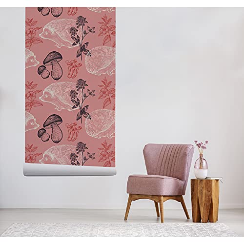 Papier Peint Impression Latex Durable Muralo Hérisson 152x104 - 5