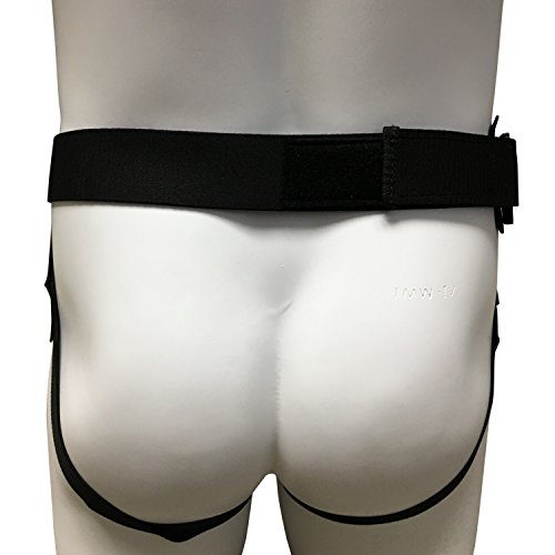 Faja para Hernia Champion, Ajustable, Color Negro, Mediana miniatura 4