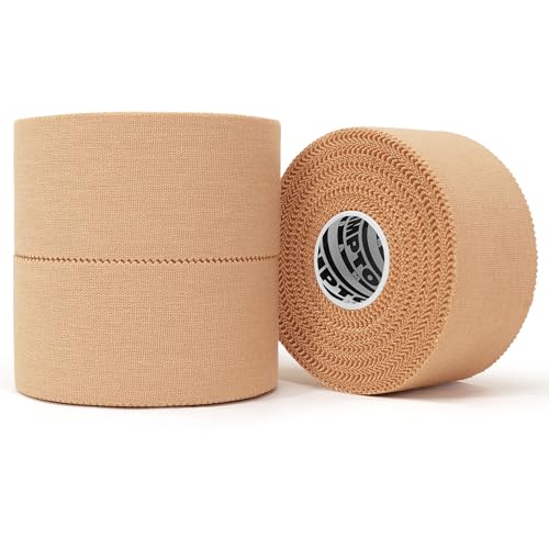 Image of Hampton Adams | As Seen on Shark Tank | Original Athletic Sports Tape (3-Pack) | 45ft Rolls | Very Strong Easy Tear NO Sticky Residue | Best Tape for Athlete & Trainers | Fingers Ankles
