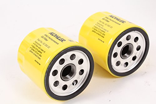 Kohler (2 Pack) 52 050 02-S1 Engine Oil Filter Extra Capacity For M18 - M20, Cv11 - Cv16, Ch11 - Ch16, Lv560 - Lv675, Cv460 - Cv490 #TOP1