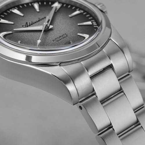 ADDIESDIVE Nowy MęSki Zegarek Automatyczny, Mechanizm 8215, Zegarek Mechaniczny, Tarcza Gradientowa, Luminescencyjny BGW9, SzkłO Mineralne K1, Wodoodporność 100 M, Zegarek Analogowy AD2527