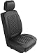 Fundas Asientos Delanteros de Coche, Cojines de Asiento de Coche, Protector de Asiento Delantero Compatibles con la Mayoría de los Sedán SUV Camiones Negro