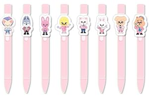 STRAY KIDS 8PCS Pens Ballpoint Gel Pen Set