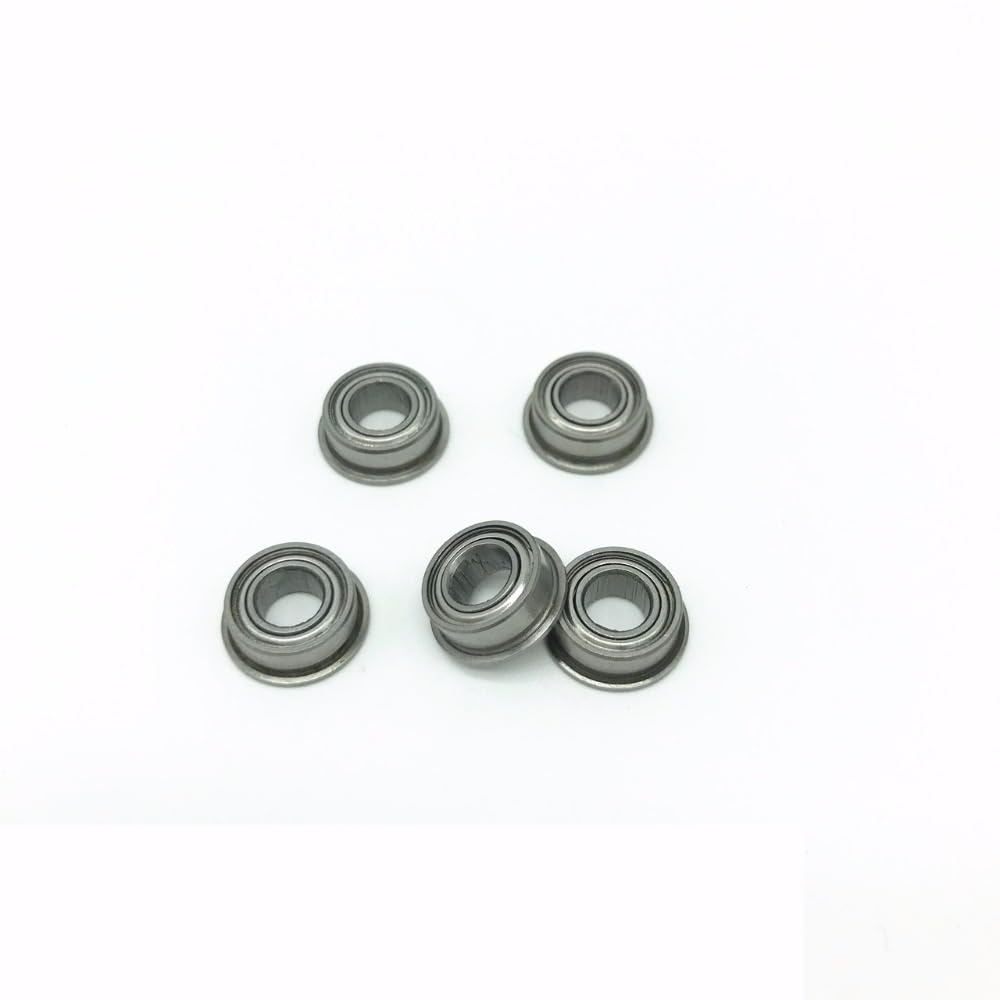 ZBJGBUIA 50Pcs MF105ZZ 5x10x4 mm Bearings Deep Groove Ball Bearing MF105Z MF105