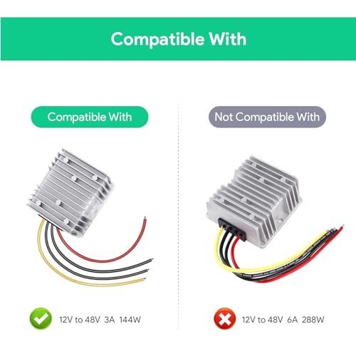 Inyector GigE PoE de 150 W con adaptador de cable Dishy a RJ45 y convertidor DC de 12 V a 48 V con protección contra picos de voltaje y ESD miniatura 4