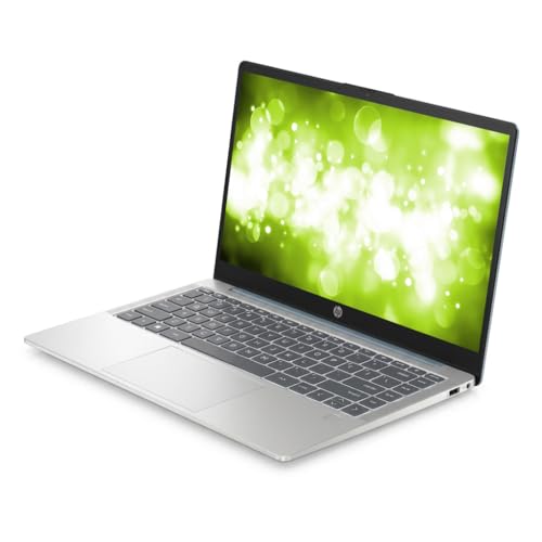 Image of HP Portable 14' HD Micro-Edge IPS Laptop, AMD Processor Up to 3.5GHz, 4GB DDR5, 128GB SSD, HDMI, Webcam, Ultra-Fast WiFi, Windows 11 OS, Dale Blue