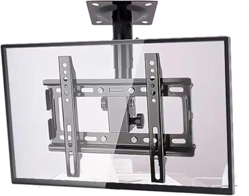 Support TV plafond voûté LNNW réglable pour corriger les angles et les reflets