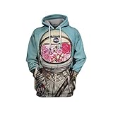 LOOSE FIT: Die Herren Pullover legt lose gegen den Körper für einen entspannten Sitz. Die Rippbündchen erlauben dem Sweatshirt der Männer sicher zu fühlen, während comfort.Hand Wäsche bei niedrigeren Temperaturen oder Trockenwäsche beibehalten, bitte nicht bügeln.