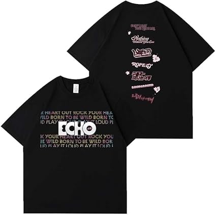 BTS JIN ジン ソクジン Echo Tシャツ M 新品 Amazon.co.jp: [Wsjhdn] JIN ジン ECHO 2025 半袖Tシャツ