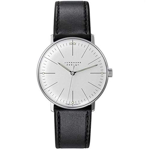Junghans max Bill Handaufzug Armbanduhr 027/3700.04 Junghans max Bill Handaufzug Armbanduhr 027/3700.04