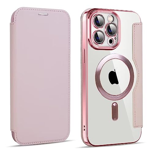 Luoiwei iPhone14Pro P[X 蒠^ MagSafeΉ J[h[ ACtH14 v P[X CX[dΉ }Olbg ^ y J[h }Olbg PUv U[ wʃNA ϏՌ ق14vSʕیP