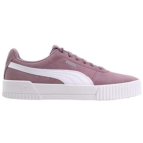 Image of Puma Carina 2.0 Synthetic Leather Lace Up Women's Sneakers