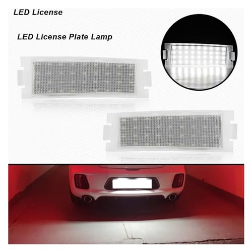 Luces de matrícula LED para KIA Forte Koup 2 puertas de 2009 a 2017 2