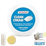 YIASVLX White Shoe Cleaner Cream for Sneakers, Canvas, Suede & Boots – No-Rinse Instant Whitening & Stain Removal (1 PC)