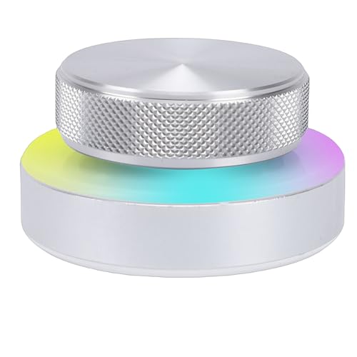 Oreilet Perilla de Control de Volumen USB, Perilla del Controlador Multimedia con Luz RGB, Volumen Externo la Computadora, Botón Remoto, Altavoz, Audio, Control de Volumen de la PC