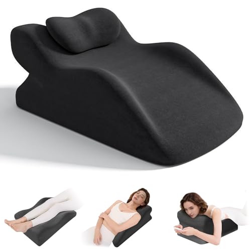 Jellybibo Venenkissen Beinhochlagerungskissen, Memory Foam...