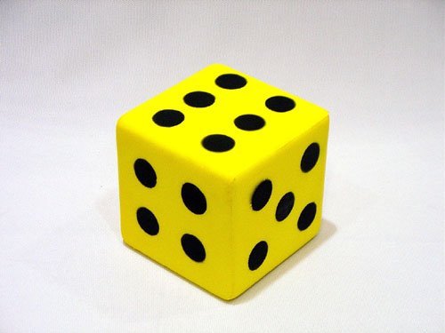 Everrich EVM-0015 3.25 Inch Foam Dice with Dots