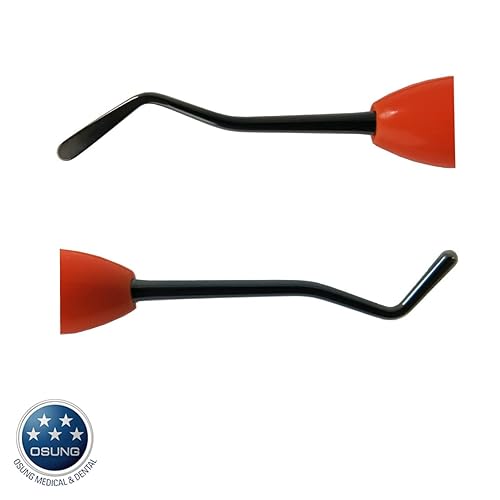 Miniatura 3 de OSUNG Instrumento compuesto dental, mango de agarre suave, 2CSCT1, 2 piezas