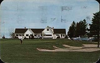 Golf Club Edmunston, New Brunswick NB Canada Original Vintage Postcard 1959