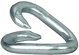 Campbell Chain & Fittings T5950024 Repair and Lap Link, 1/8' x 3/4', Zinc Plated, Tagged (Pack of 10)