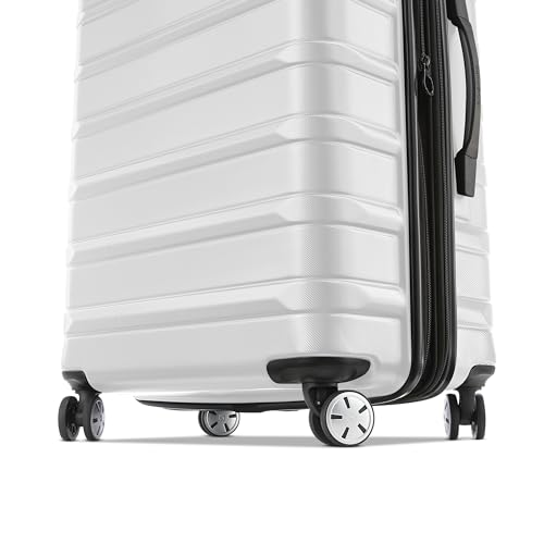 Image of Samsonite Omni, Birch White, 2-Piece Set (Carry-on /Large), Omni 2 Hardside Expandable Luggage With Spinner Wheels