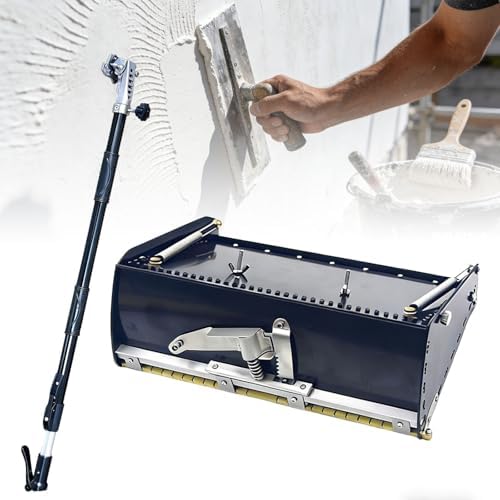 8/10/12'' Wallboard Hinge Box Set - Powder Scraper & Plastering Tool for Drywall, Sheetrock, Home Wall Painting - Essential Scraping Flat Box Tool, 3 Boxes Included