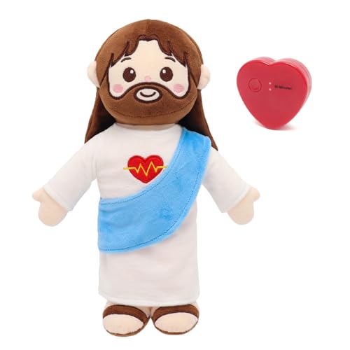 13" Jesus Plush with Vibration