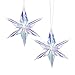 Paper Star Lantern Chameleon Color 6pcs 3D Handmade Paper Star Garland Decoration for Frozen Theme Party Christmas Xmas Holloween Birthday Home Hanging Decorations