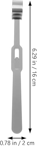 Miniatura 4 de Honey Dipper Metal Drizzle Stick: Palillo de panal de acero inoxidable 3pcs cuchara de miel Dipper miel peine varita agitando palos de cocina Gadget