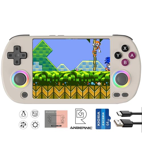 Airuidas RG 40XXH Handheld Game Console rg40xxh 4.0'' IPS Screen Supports 5G WiFi Bluetooth HDMI and TV Output New Emulator RG40XX H