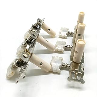 Pyatofly Lot de 2 pinces à accorder pour guitare mécanique mécanique tête blanche pour guitare classique accessoires pour pièces de guitare - Les Beatles, Paul McCartney, John Lennon, RIngo Starr, George Harrison Pyatofly Lot de 2 pinces à accorder pour guitare mécanique mécanique tête blanche pour guitare classique accessoires pour pièces de guitare – Image 5