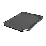 Coolaroo The Original Elevated Pet Bed Replacement Cover, Large Gunmetal , 51"L x 51"W x 0.3"Th