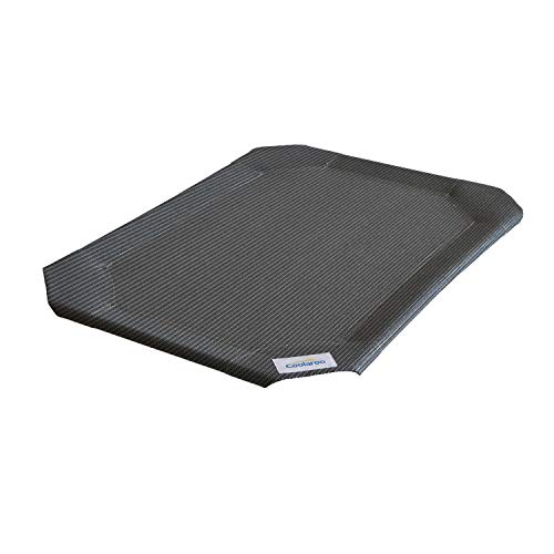 Coolaroo The Original Elevated Pet Bed Replacement Cover, Large Gunmetal , 51"L x 51"W x 0.3"Th