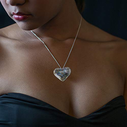 VILLCASE Cristal Coração Pedra Ametista Quartzo Cura Pedra Preciosa Amor Coração Chacra Reiki Balanc