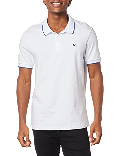 Camisa polo meia manga, Masculino, Hering, Branco, M