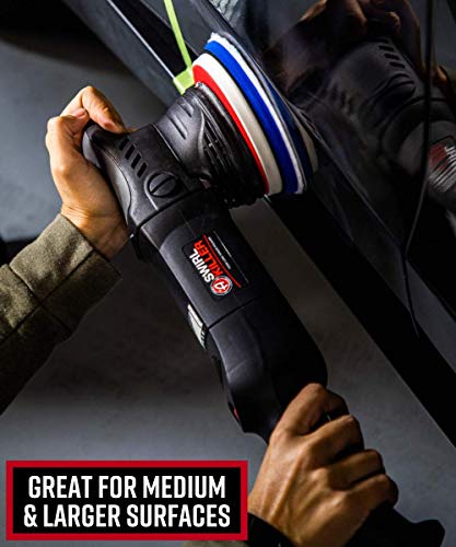 Adam’s Swirl Killer 15Mm Car Polisher - Buffer Polisher Dual Action Machine | Use W/Car Polish, Polishing Compound, Or Car Scratch Remover | Detailing Car Wash Clay Bar Ceramic Coating #TOP6