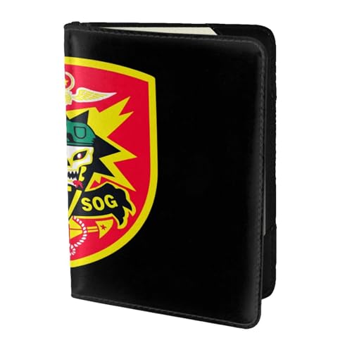 Passport Holder Cover Army-Vietnam-Mac-V-Sogecological Dermis Case Wallet Passport Book Protector For Women Men Flying Travel Fashion Gift
