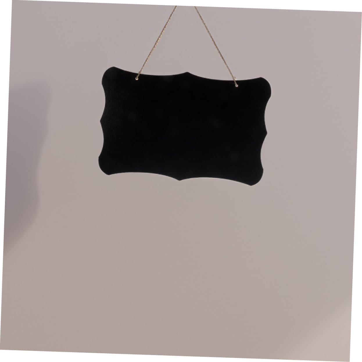 Veemoon Small Wooden Blackboard Wall Mount Holder Decorative Chalkboard Signs for Home Office Party