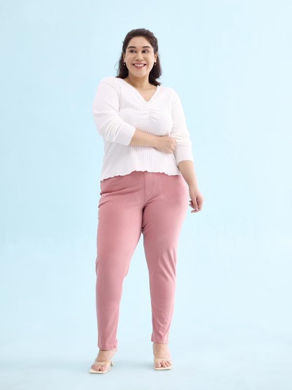 Image of GO COLORS Women Mid Rise Premium Straight Jeans