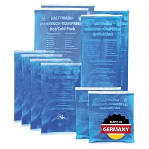 KK Kälte-Wärmekompressen Set, 10 Stück