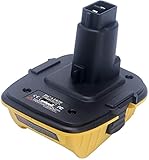 DCA1820 Battery Adapter for DEWALT 18v to 20v Convert 20V MAX XR Lithium Battery DCB200 DCB201...