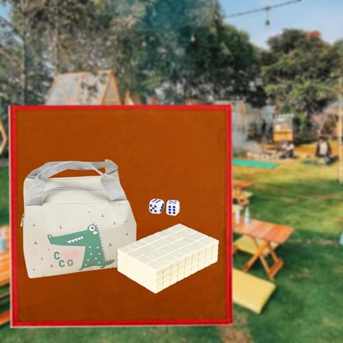 Set Mini Mahjong de Viaje con Estuche Carry para Adultos miniatura 5