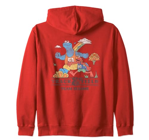 Sesame Street Track & Field Zip Hoodie : le sweat douillet chargé de souvenirs