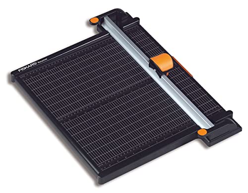 Fiskars Massicot Rotatif Recyclé, A3, Lame titanium, 1004635