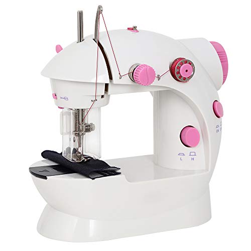 SewingÂ MachineÂ MiniÂ ElectricÂ PortableÂ Handheld Embroidery Machine 2Â SpeedÂ with Needle Protector Fit forÂ Beginners HouseholdÂ Gift