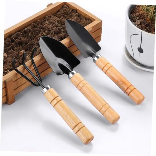 Kit pequeño de herramientas de jardinería POPETPOP miniatura 7