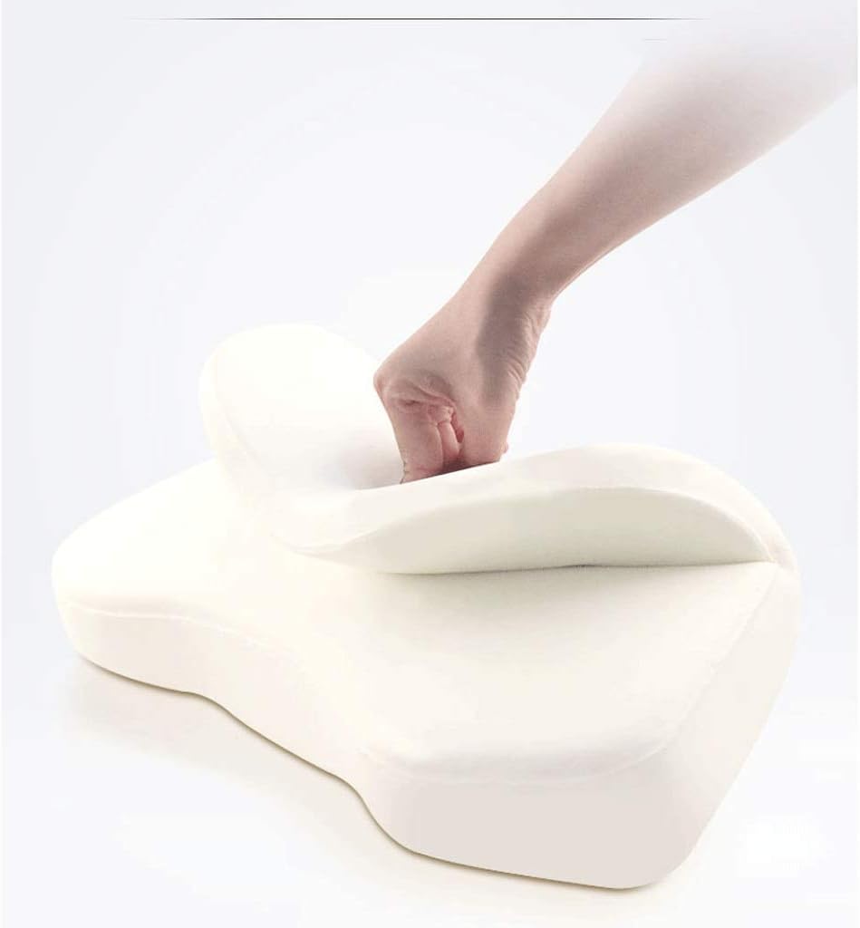 Lumbar Pillow Car Waist Support Waist Memory Cotton Car Interior Car Leather Car(D)