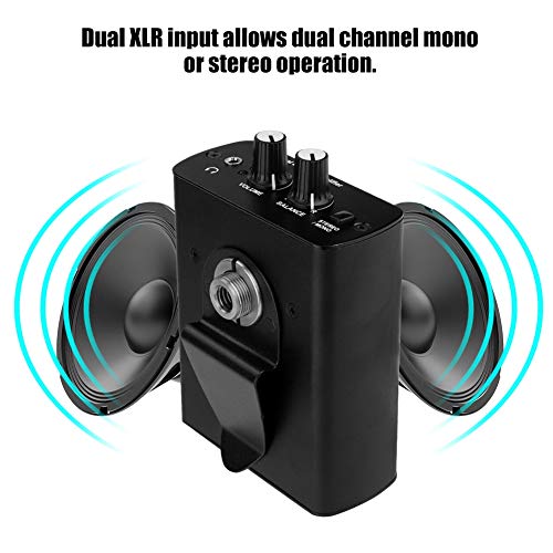 Hoofdtelefoonversterker In-ear, persoonlijke oormonitor Persoonlijke in-ear-monitor Niveau- en balans-/mixregelaars… - Image 6