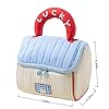 IN Chenthy Cute Makeup Bag - Creative House-Shaped Travel Cosmetic Bags with Cloud-Soft Material, Wide Opening & Zipper Pull Handle, Multi-Purpose Organizers（Blue） #1
